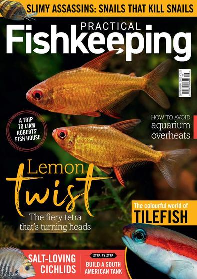 Practical Fishkeeping magazine cover