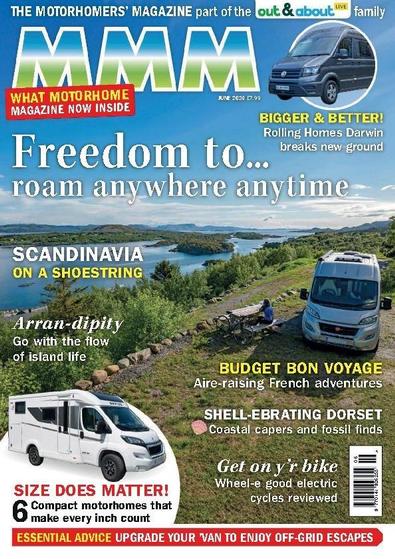 MMM  The Motorhomers Magazine cover