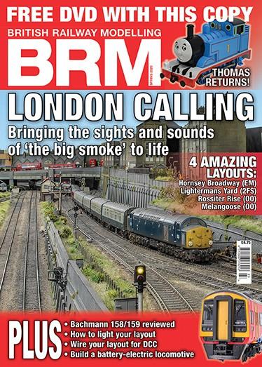 BRM (British Railway Modelling) magazine cover