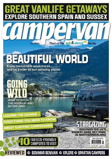 Campervan magazine cover