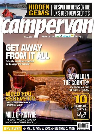 Campervan magazine cover