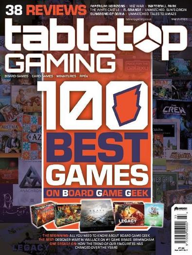 Tabletop Gaming magazine cover