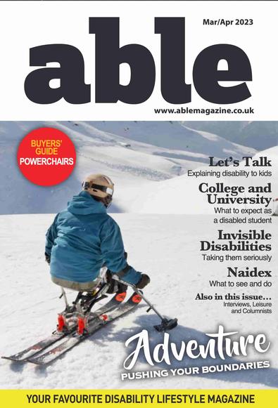 Able magazine cover