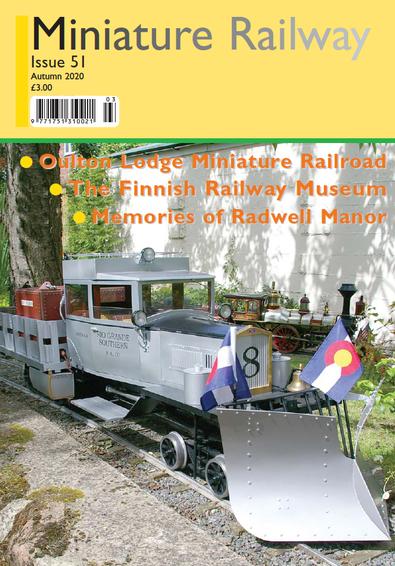 Miniature Railway magazine cover