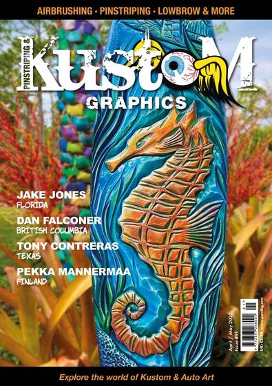 Pinstriping & Kustom Graphics magazine cover