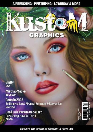 Pinstriping & Kustom Graphics magazine cover