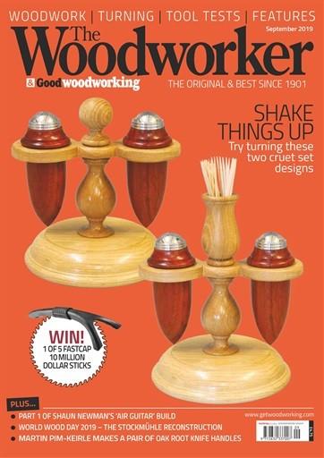 The Woodworker magazine cover