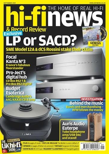 Hi-Fi News magazine cover