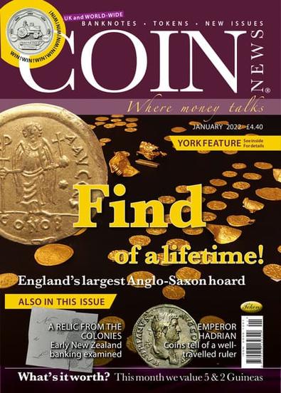 Coin News magazine cover
