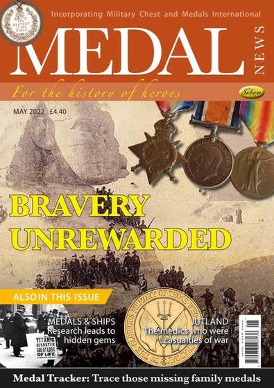 Medal News magazine cover