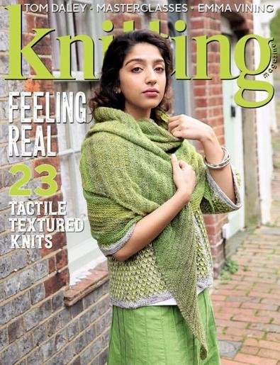 Knitting magazine cover