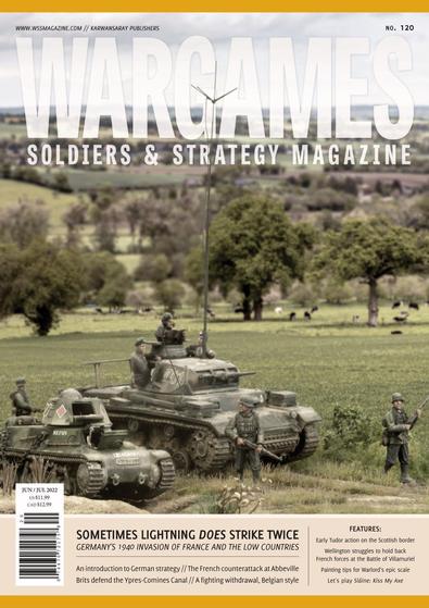 Wargames, Soldiers and Strategy magazine cover