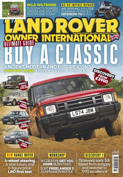 Land Rover Owner International magazine cover