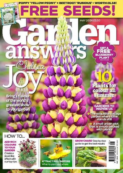 Garden Answers magazine cover