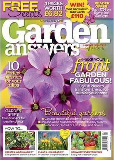 Garden Answers magazine cover