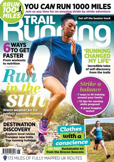 Trail Running magazine cover