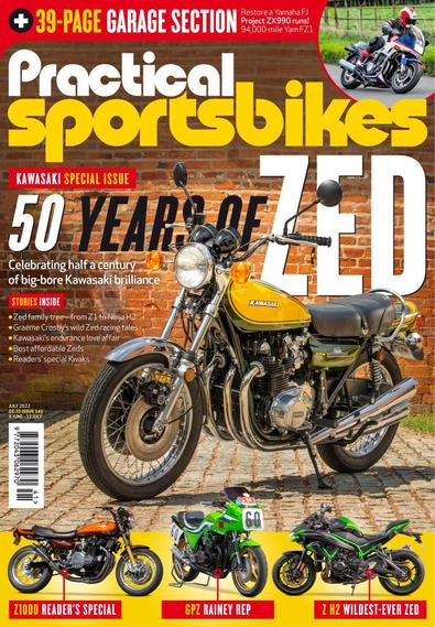 Practical Sportsbikes magazine cover