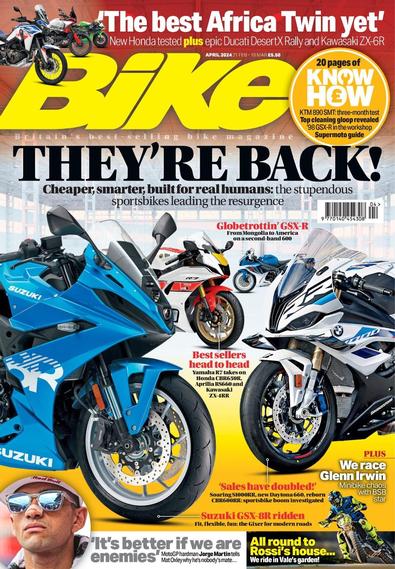 Bike magazine cover