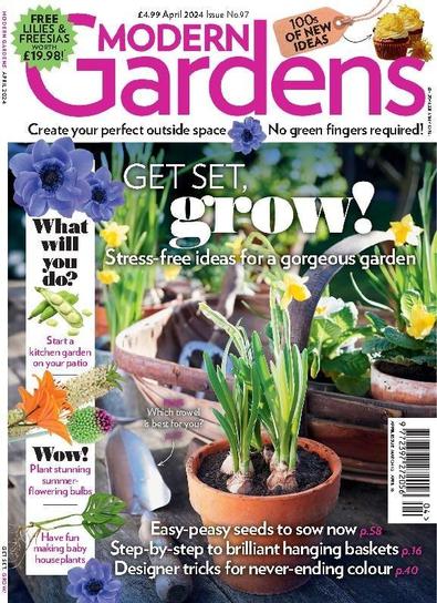 Modern Gardens magazine cover