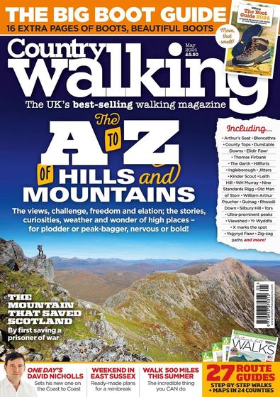 Country Walking magazine cover