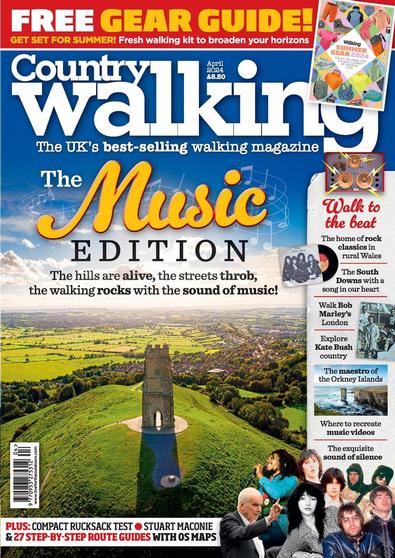 Country Walking magazine cover
