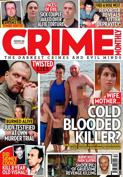 Crime Monthly magazine cover