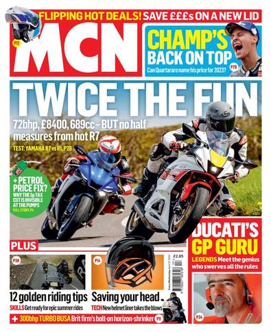 Mcn Motorcycle News magazine