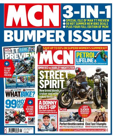 MCN magazine cover