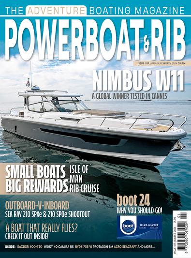 Powerboat & RIB Magazine cover