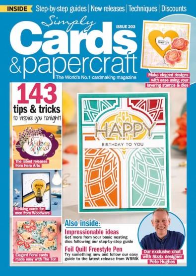 Simply Cards & Papercraft magazine cover
