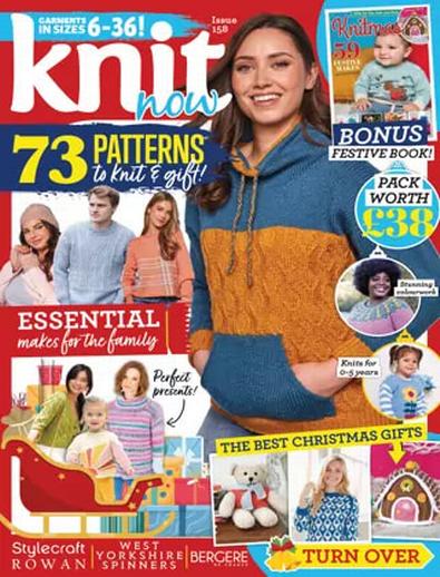 Knit Now magazine cover
