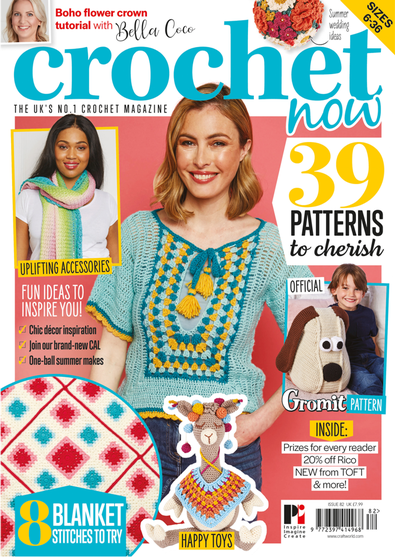 Crochet Now magazine cover
