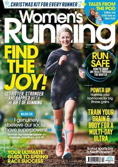 Women's Running magazine cover
