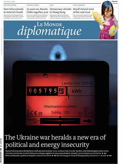 Le Monde Diplomatique newspaper cover