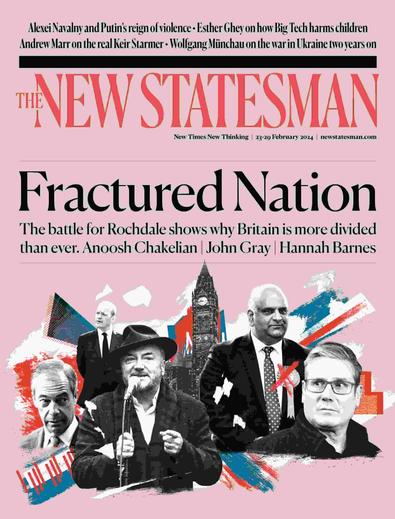The New Statesman magazine cover