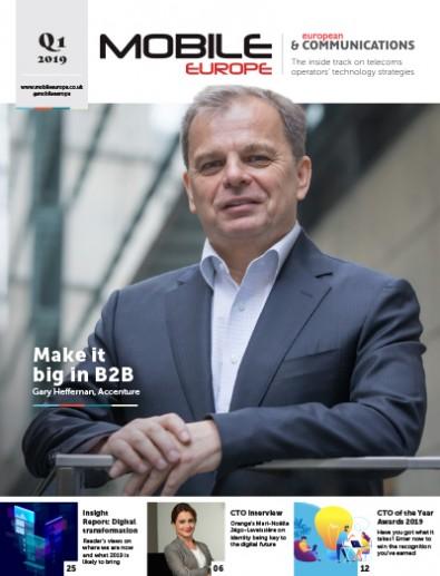 Mobile Europe and European Communications magazine cover