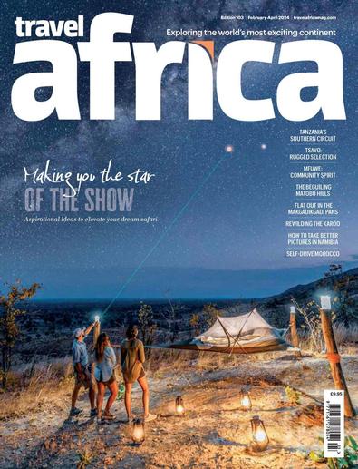 Travel Africa magazine cover
