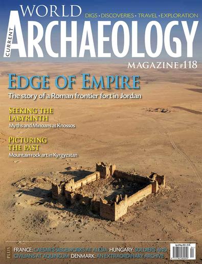 Current World Archaeology magazine cover