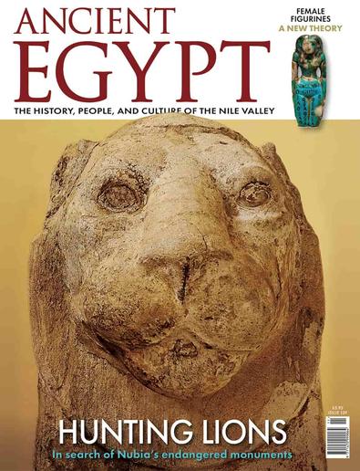 Ancient Egypt Magazine cover