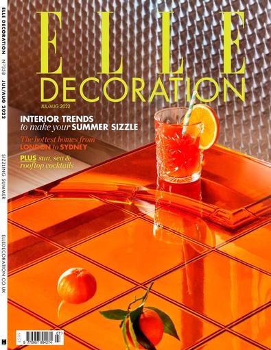 Elle Decoration magazine cover