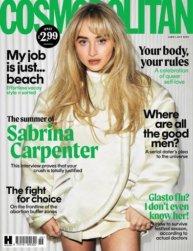 Cosmopolitan magazine cover