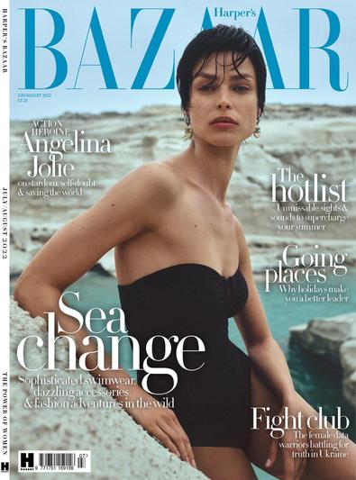 Harper's Bazaar magazine cover