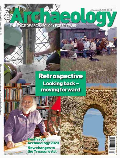 British Archaeology magazine cover