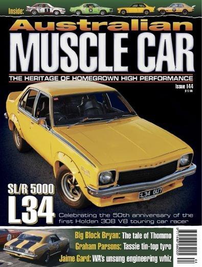 Australian Muscle Car magazine cover