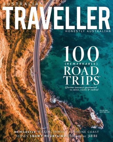 Australian Traveller magazine cover