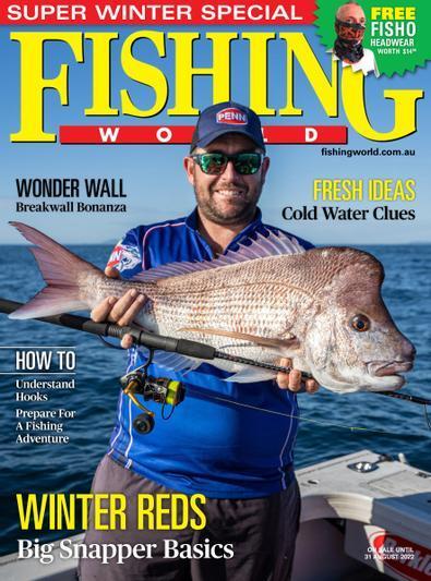 Fishing World magazine cover
