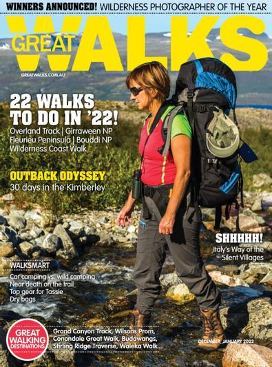 Great Walks magazine cover
