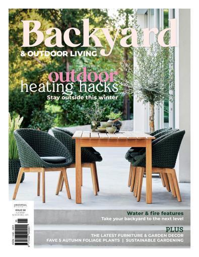 Backyard & Garden Design Ideas magazine cover