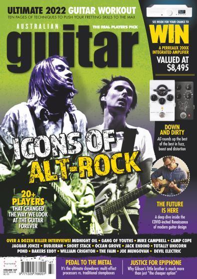 Australian Guitar magazine cover