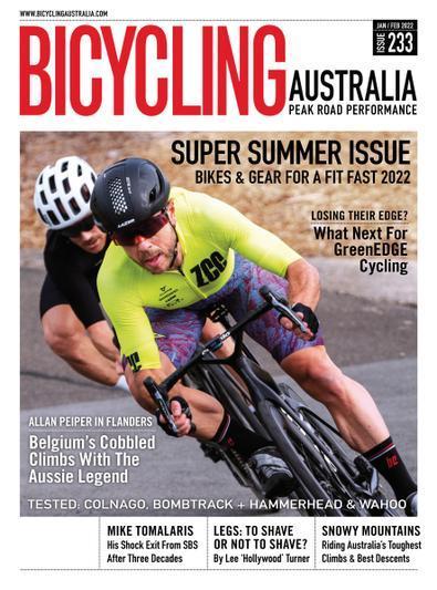 Bicycling Australia magazine cover